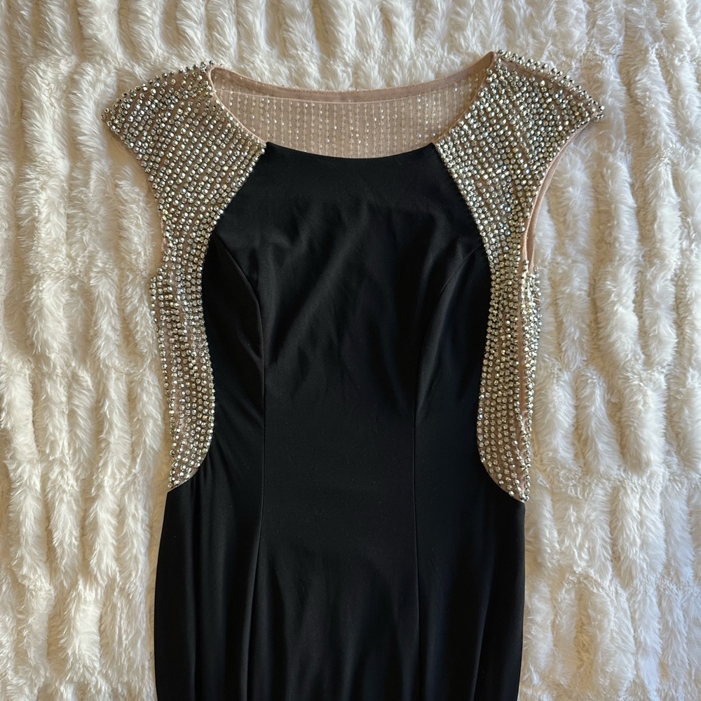 Elegant Black Evening Gown